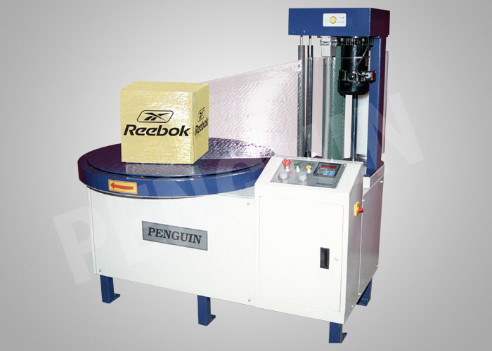 carton box stretch wrapping machine for boxes