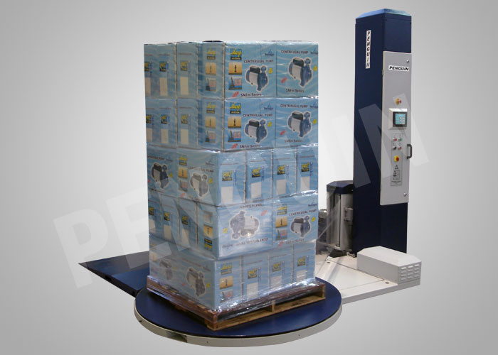 pallet stretch wrapper with AC drive