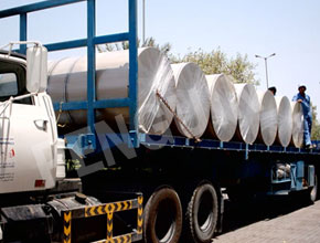 transportation of wrapped reels
